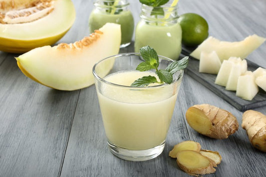 Speed Wound and Muscle Healing with this Honeydew Ginger Smoothie