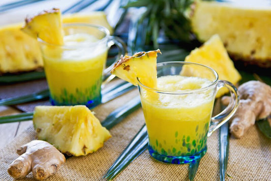 Anti-Inflammatory Pineapple Ginger Smoothie To Get Rid of Chronic and Acute Pain