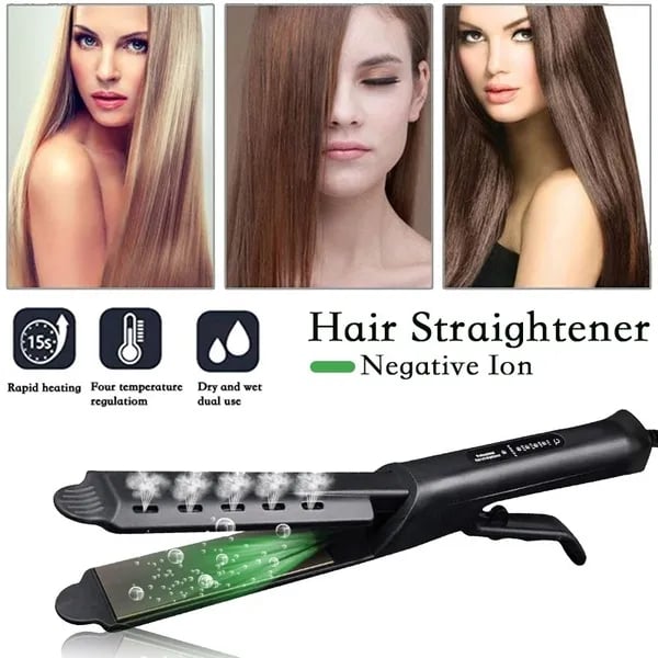 Ceramic Tourmaline Ionic Flat Iron Hair Straightener