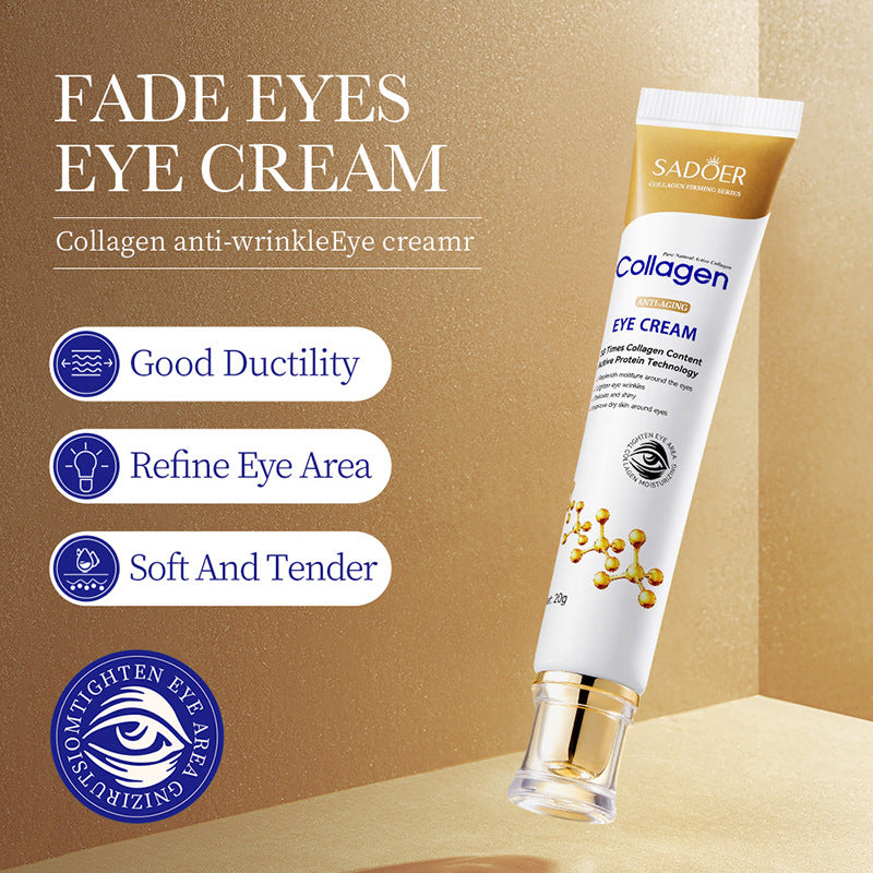 Crema de ojos de colágeno de Sadoer