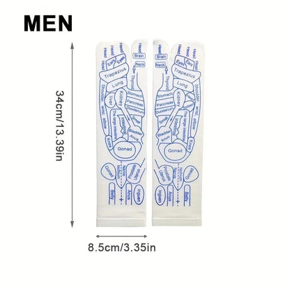 Buy 2 save 10%🔥Buy 3 save 15%🔥Reflexology Chart Socks