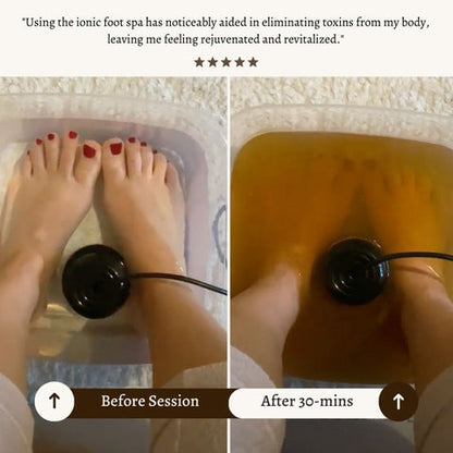 【Official Brand】Ionic Foot Spa - At-home detox and cleanse!