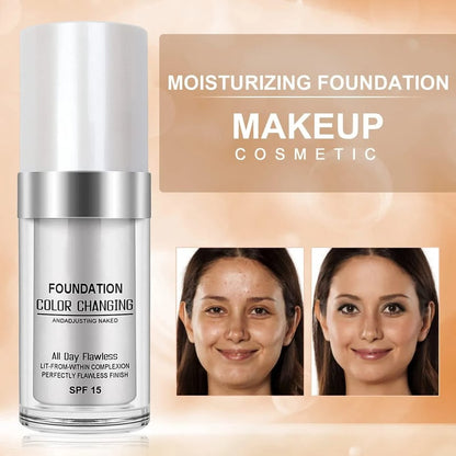 Colour Changing Mature Skin Foundation