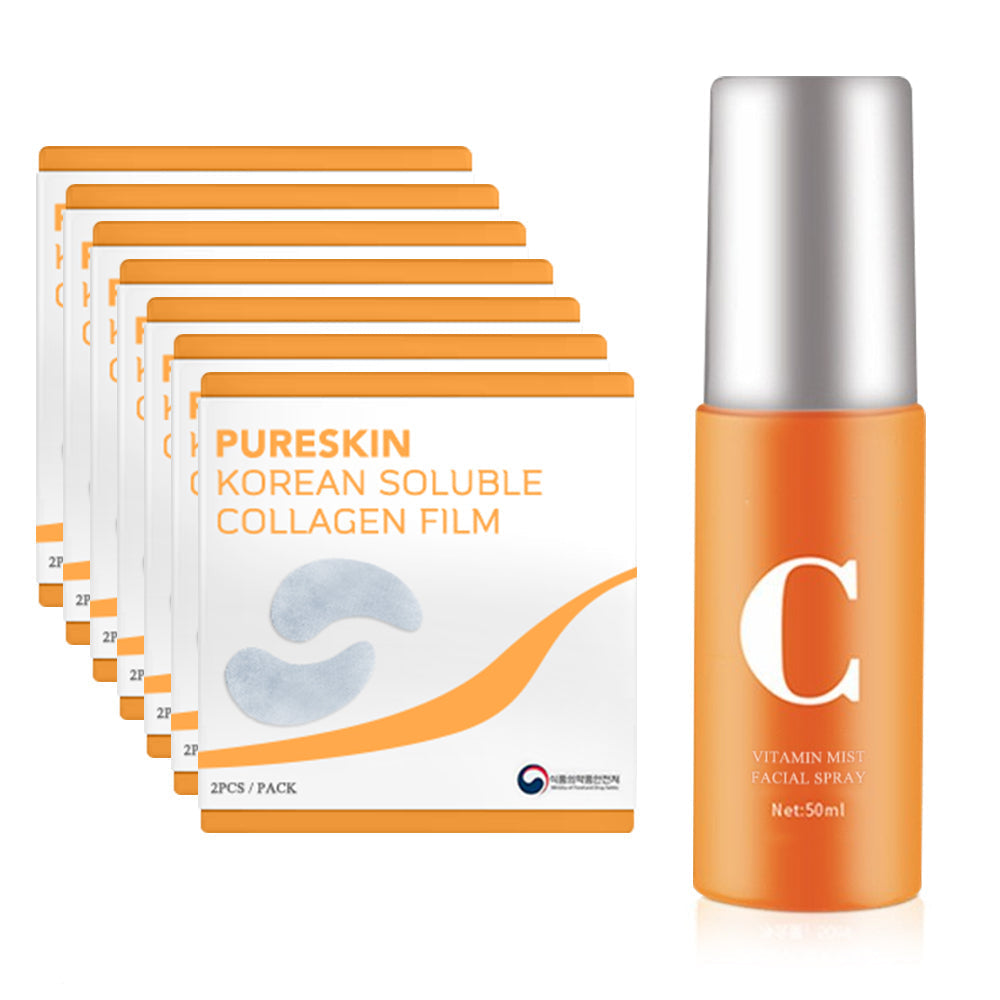 Filme de colágeno solúvel em Eelhoe ™ Pureskin