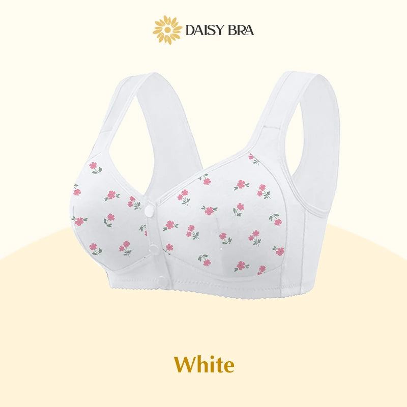 Daisy Bra - LAST DAY SALE 80% OFF - Comfortable & Convenient Front Button Bra