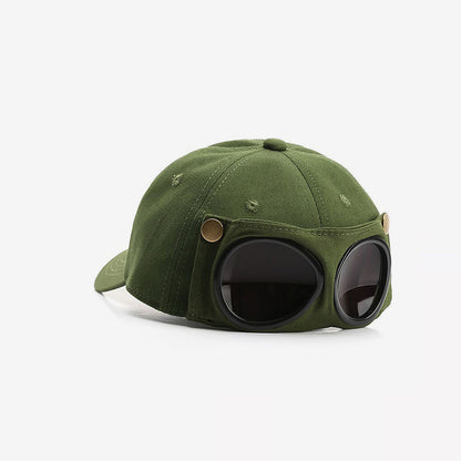 Pilot Sunglasses Baseball Cap for Kids