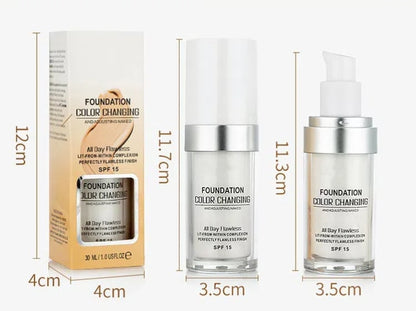 Colour Changing Mature Skin Foundation