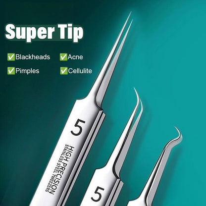 Professional Facial Blackhead Remover Tweezers