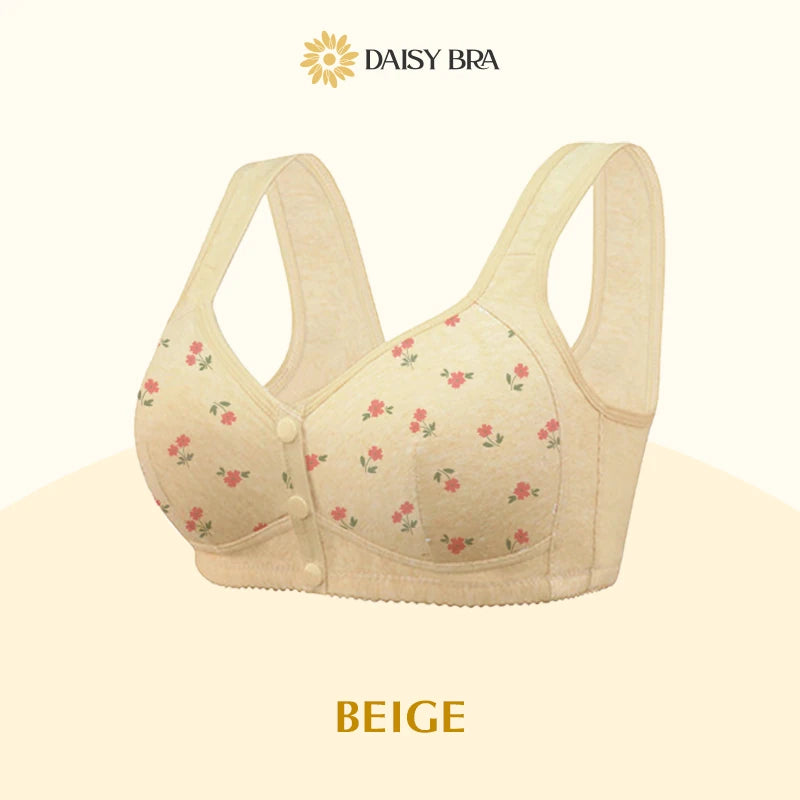 Daisy Bra - LAST DAY SALE 80% OFF - Comfortable & Convenient Front Button Bra