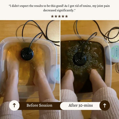 【Official Brand】Ionic Foot Spa - At-home detox and cleanse!