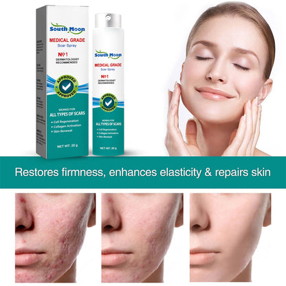 Advanced Scar Spray For All Types of Scars - For example Acne Scars, Surgical Scars and Stretch Marks