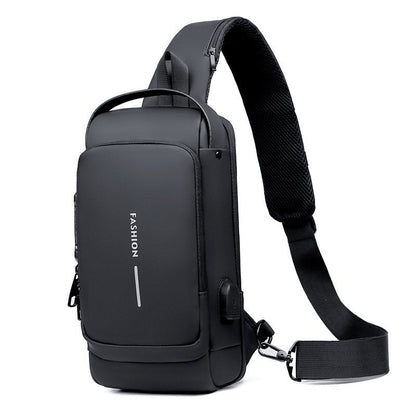 🔥USB charging sport sling  Anti-theft shoulder bag