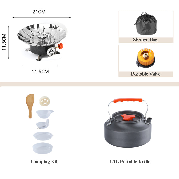 BaseCamp Pocket Gas Stove