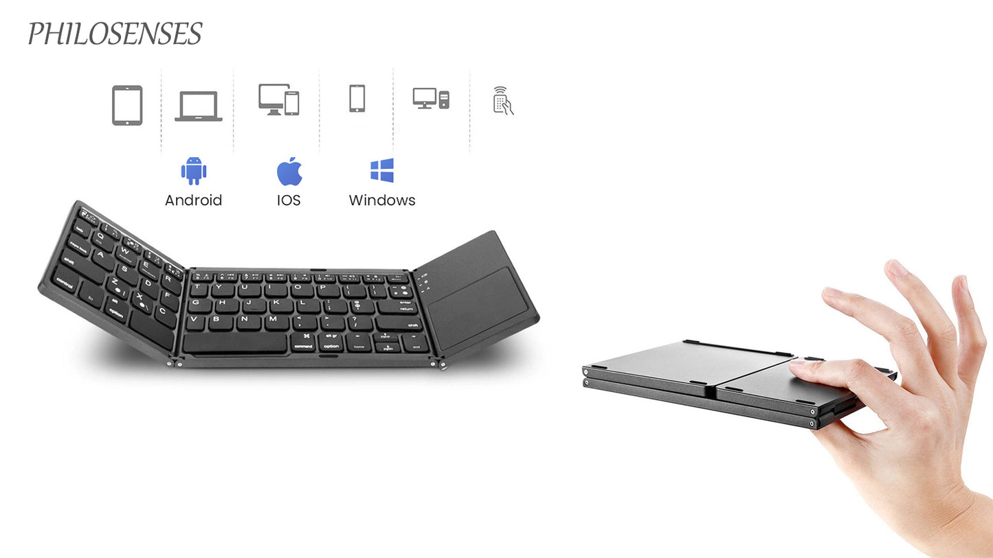 BEONWAY ™ Pocket Wireless Bluetooth -Tastatur