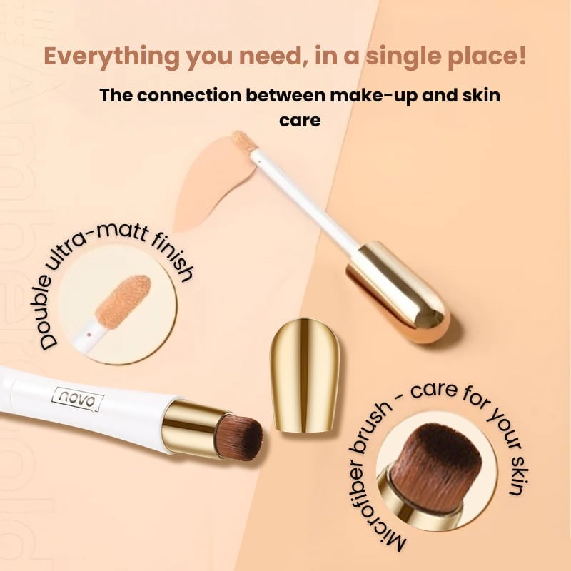 2 in 1 - Foundation + Anti -Falten -Concealer (🔥Kaufen 2 nun 1 bekommen)