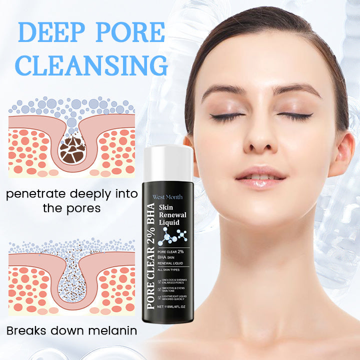 Poro West Month ™ Clear 2% BHA Renewal Liquid