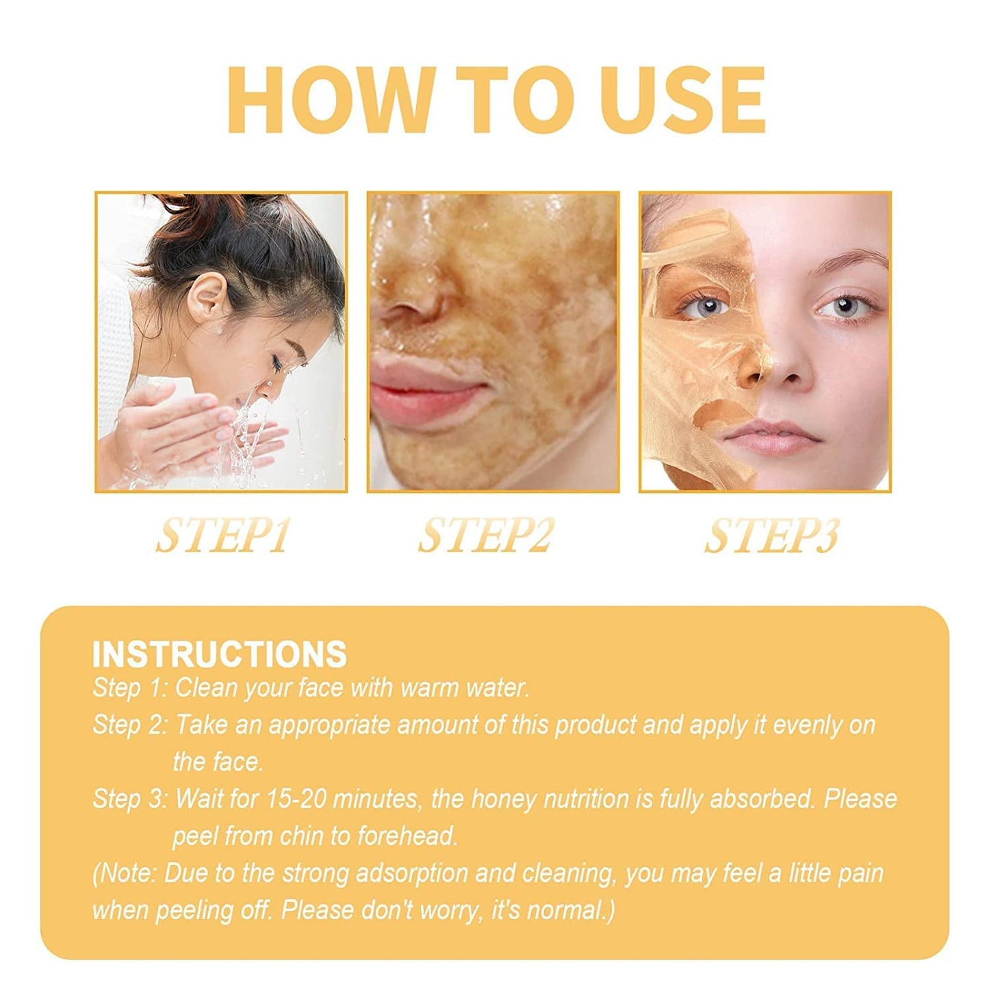 Honey Tear Off Deep Cleanse Mask