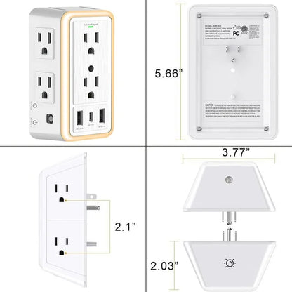 Multi Plug Outlet Surge Protector