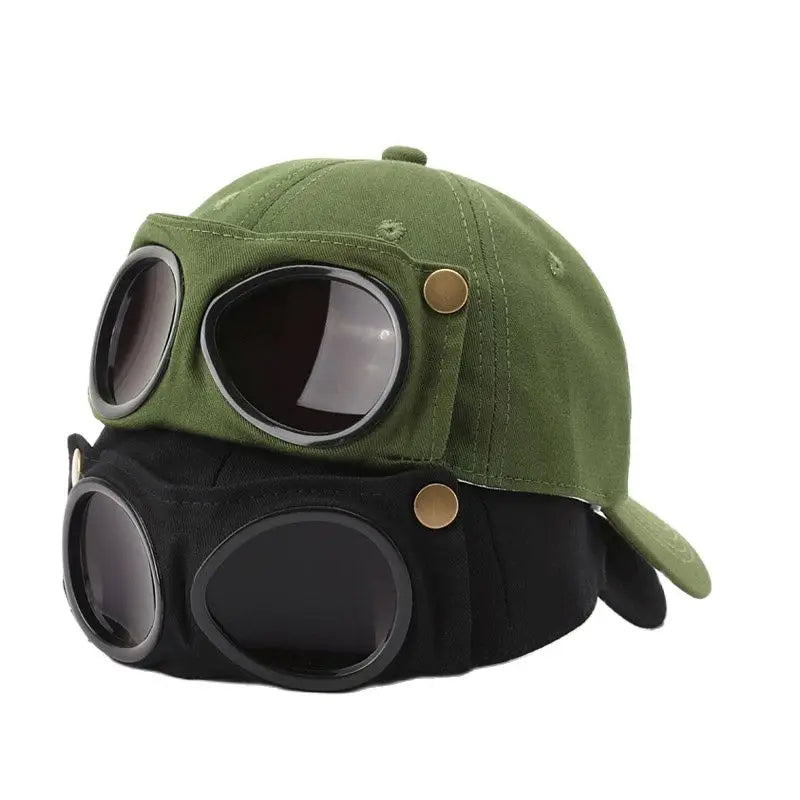 Pilot Sunglasses Baseball Cap for Kids