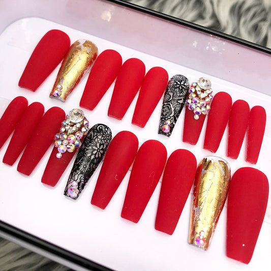 Custom Press-On Nails-[HM RTS]