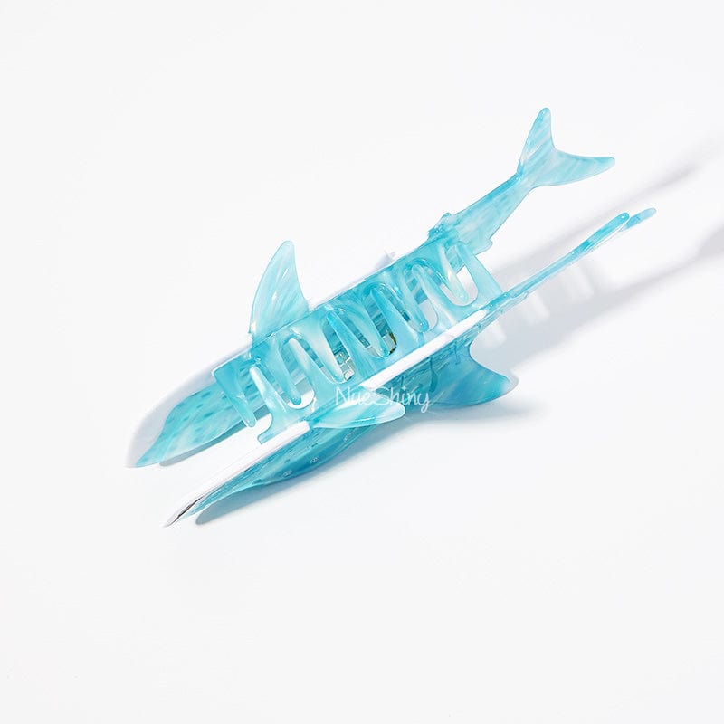 Diamond Blue Whale Shark Ocean Series Hair Claw