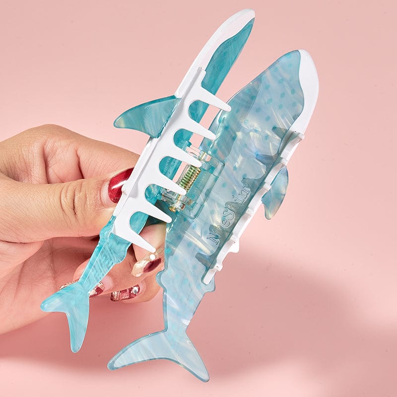 Diamond Blue Shark Shark Ocean Series Hair Claw