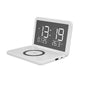 3 in 1 Digital Alarm Clock with Super Wireless Charging