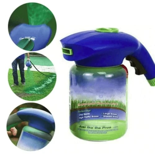 🌱Grama verde e spray de gramado de controle de pragas