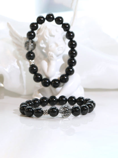 Eternal Love Guardian - Black Warrior Tourmaline Bracelets