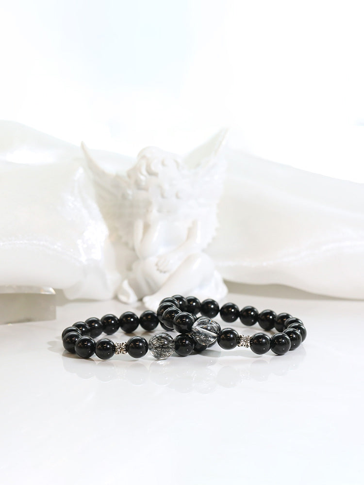 Eternal Love Guardian - Black Warrior Tourmaline Bracelets