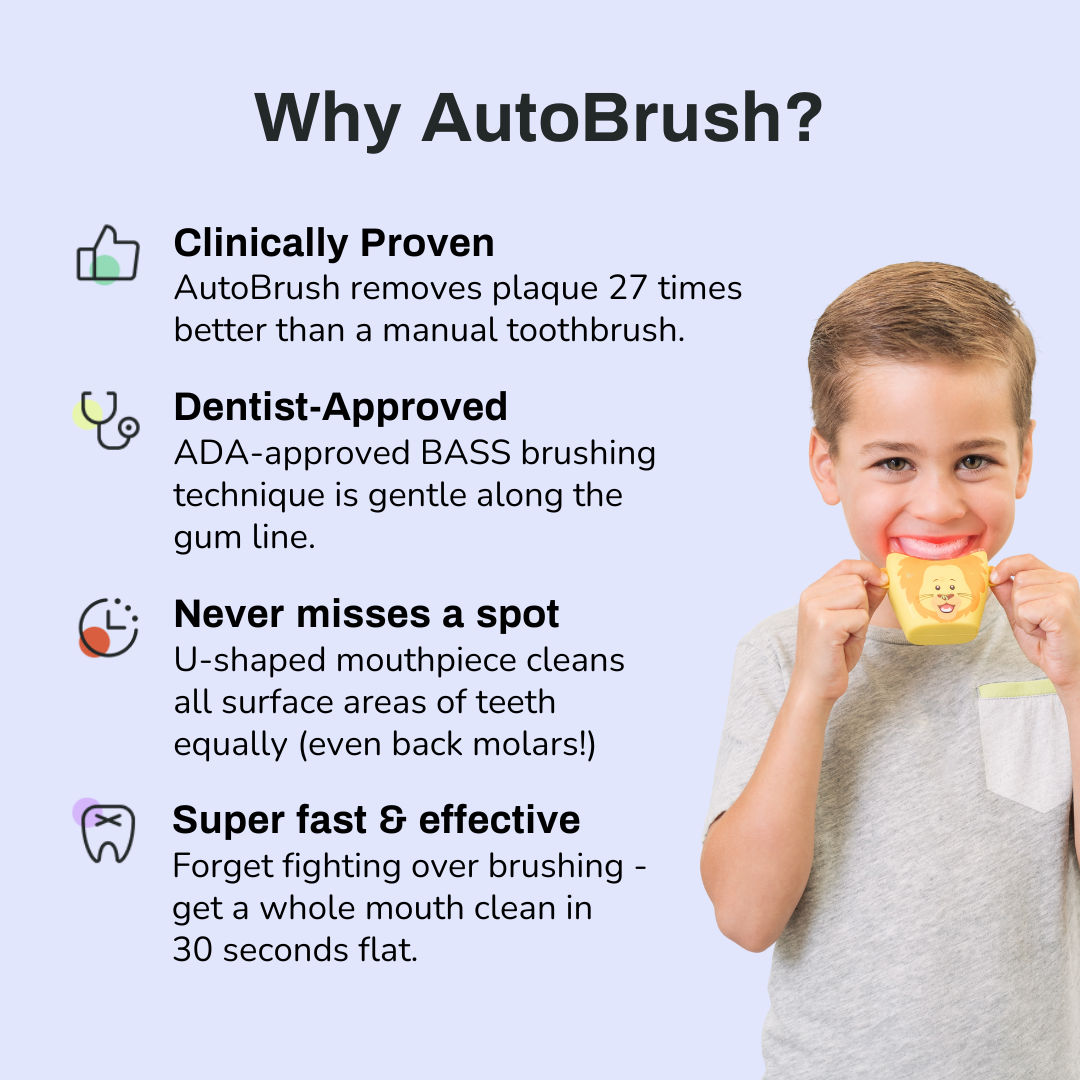 Toothbrush Sonic Pro Kids Bundle - the world’s best u-shaped nylon toothbrush, designed to make brushing FUN for kids of all ages