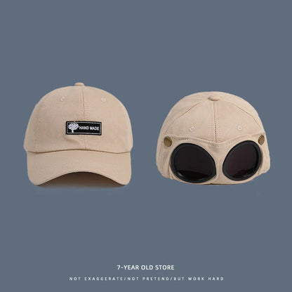 Pilot Glasses Baseball Cap