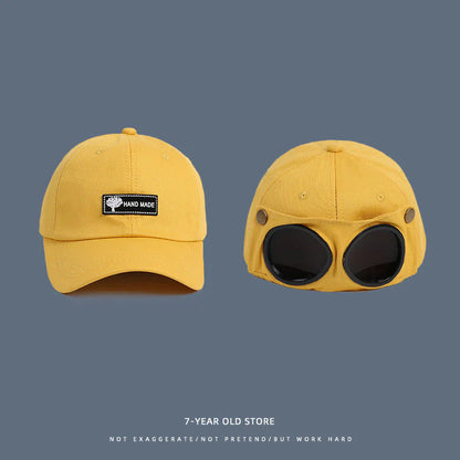 Pilot Glasses Baseball Cap