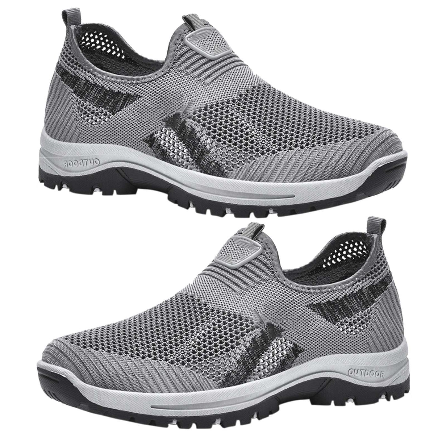 Men's Walking Shoes Breathable Non-slip Men's Sports Shoes Slip-on Shoes