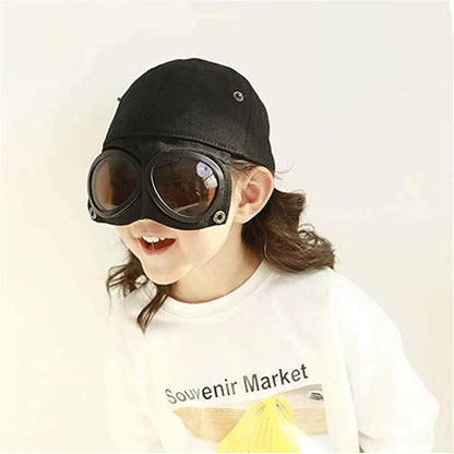 Pilot Sunglasses Baseball Cap for Kids