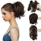 Synthetic Claw Clip In Ponytail Hair Extensions Diy Hairpiece Hair Bun