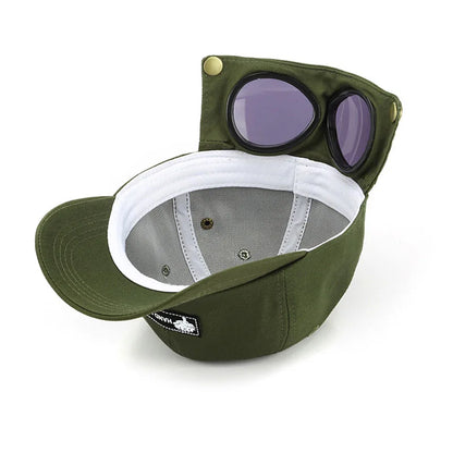 Pilot Sunglasses Baseball Cap for Kids