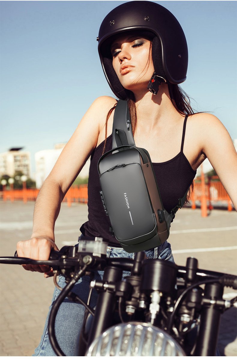 🔥Hot Sale🔥USB charging sport sling  Anti-theft shoulder bag