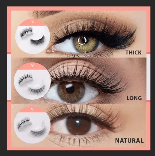 Beautda™Reusable self-adhesive eyelashes