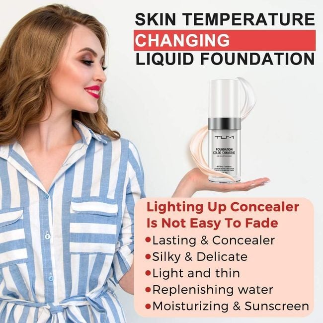 🔥LAST DAY SALE 49% OFF🔥Colour Changing Mature Skin Foundation