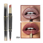 Double ended lipstick Automatic Lip Liner Matte Waterproof Non-fading Non-stick Lipstick