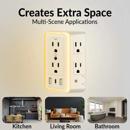 Multi Plug Outlet Surge Protector