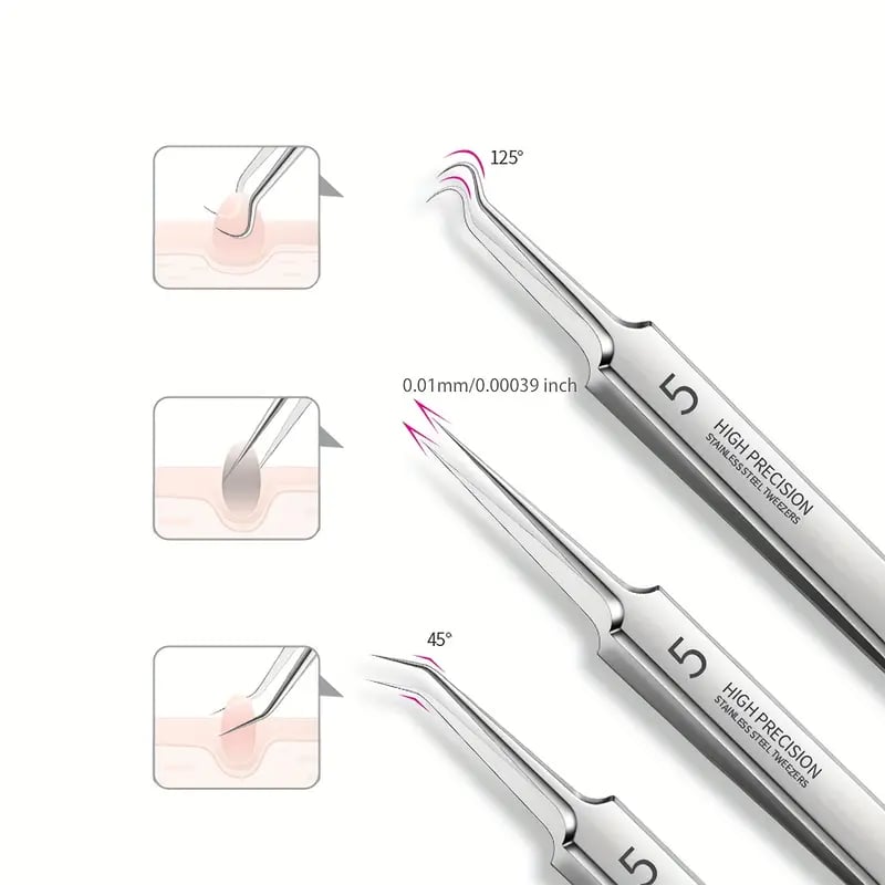 Professional Facial Blackhead Remover Tweezers