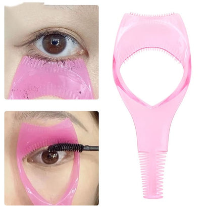 3 in 1 Eyelashes Tools Mascara Shield Applicator Guard