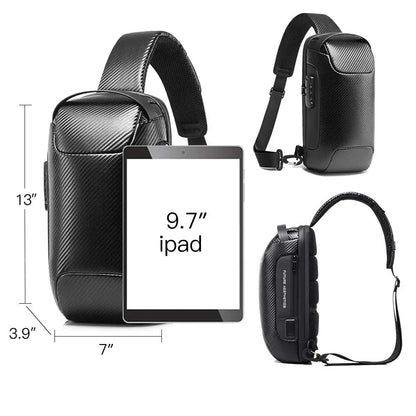 🔥USB charging sport sling  Anti-theft shoulder bag