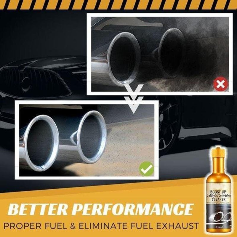 Instant "BOOST UP" Catalytic Converter CLEANER