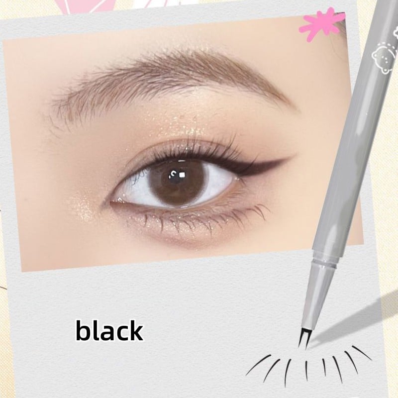 Double tip lower eyelash pencil