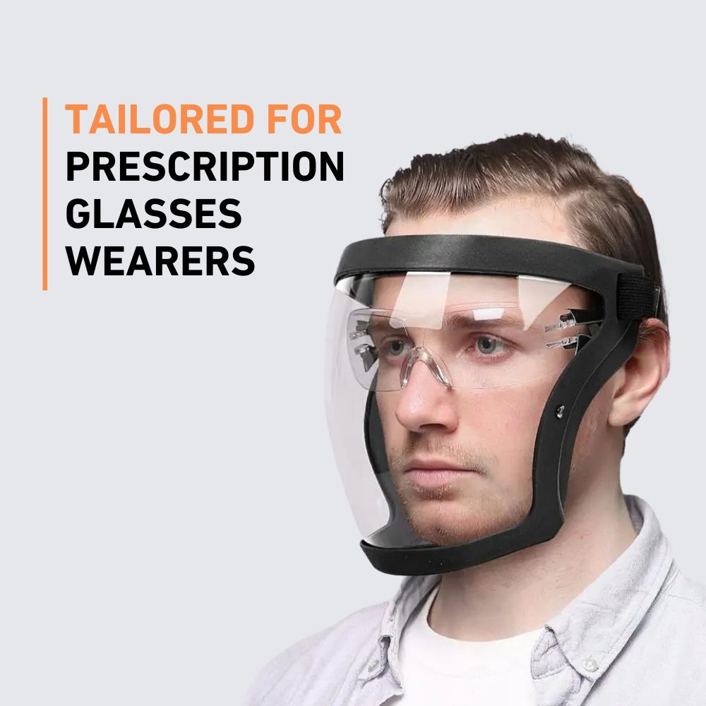 KOMAX-Anti-Dust & Fog-Resistant Face Shield