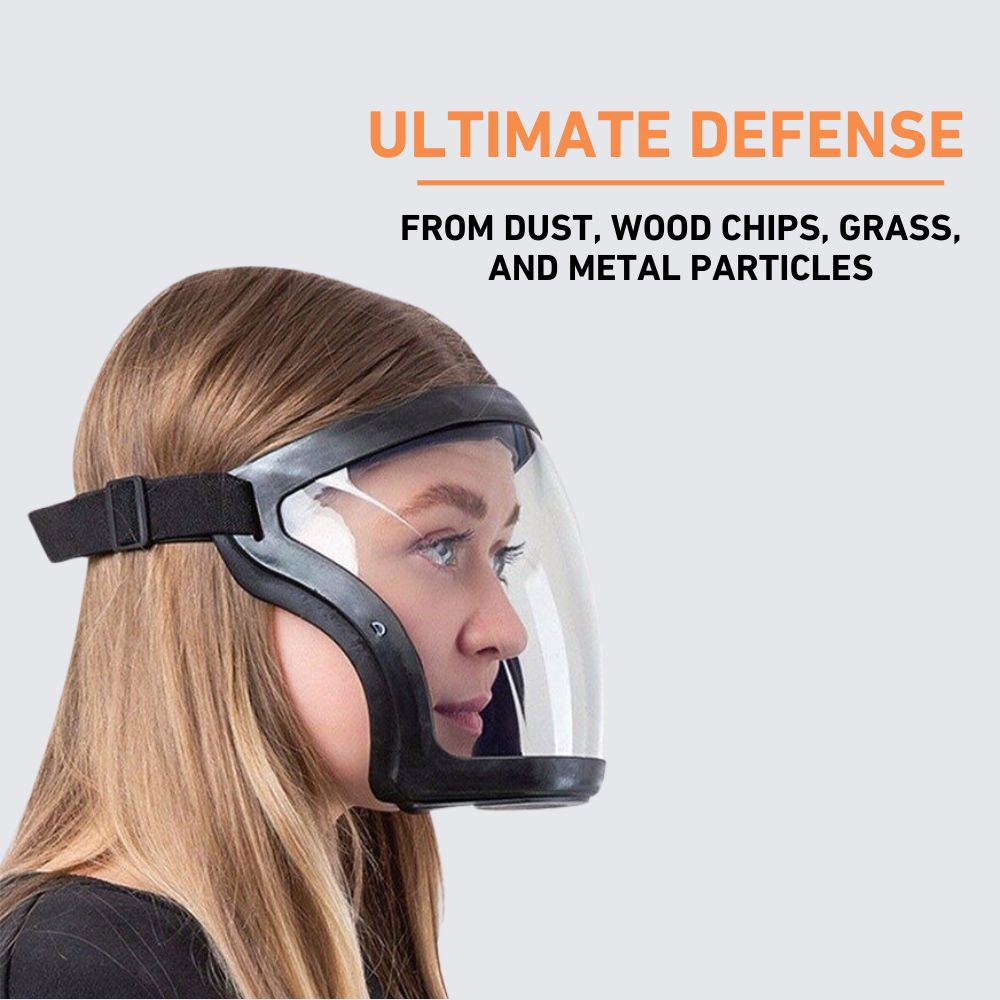 Komax - Bouclier de visage anti-Dust et Fog