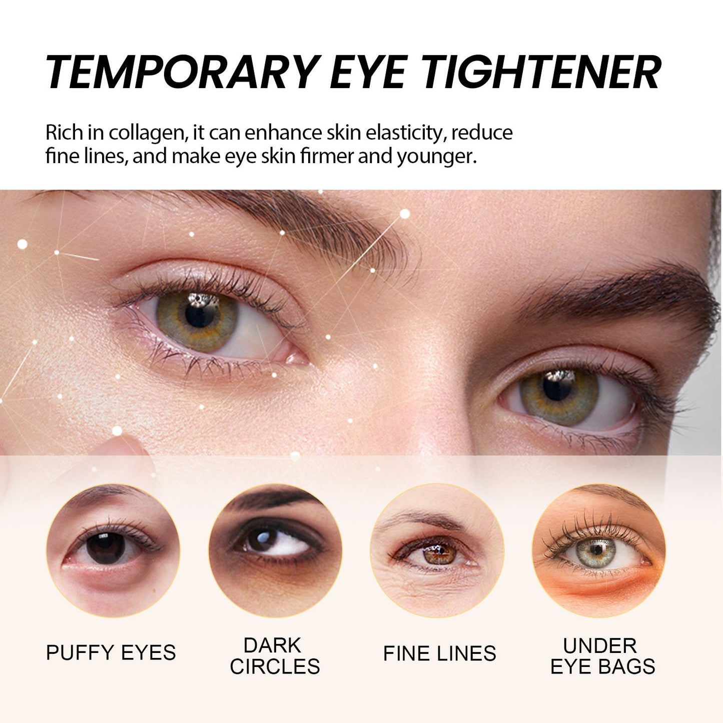 【Store de marque officielle】 Crème de resserrement des yeux de rides instantanés （（（（✨2 achetés 1 offert💕）